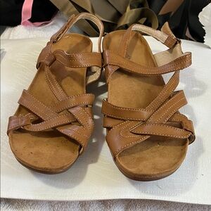 BareTraps Brown Strappy Sandals